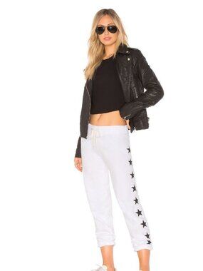 Monrow Foil Stars Vintage Sweats